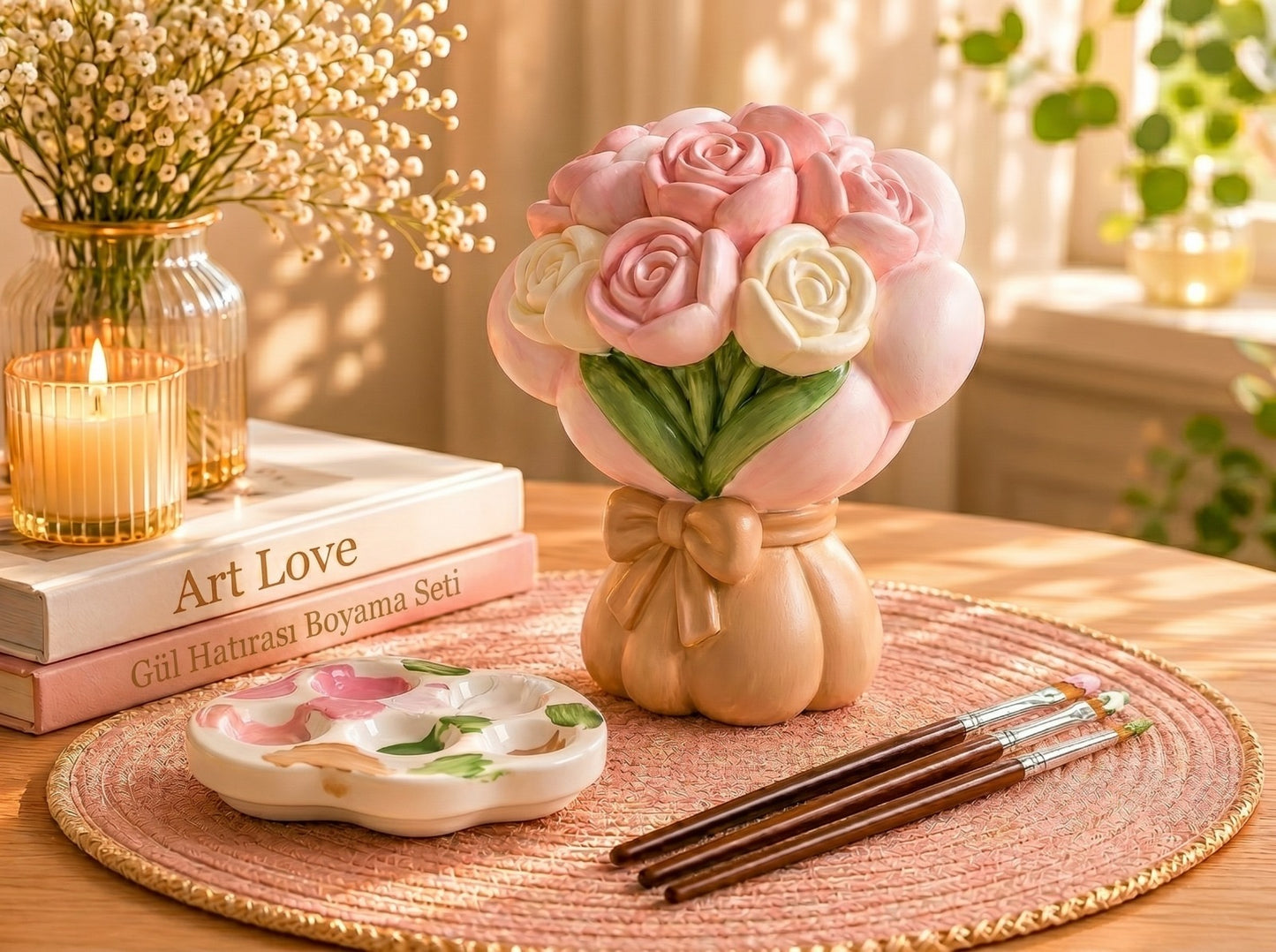 ArtLove Gül Hatırası Boyama Seti